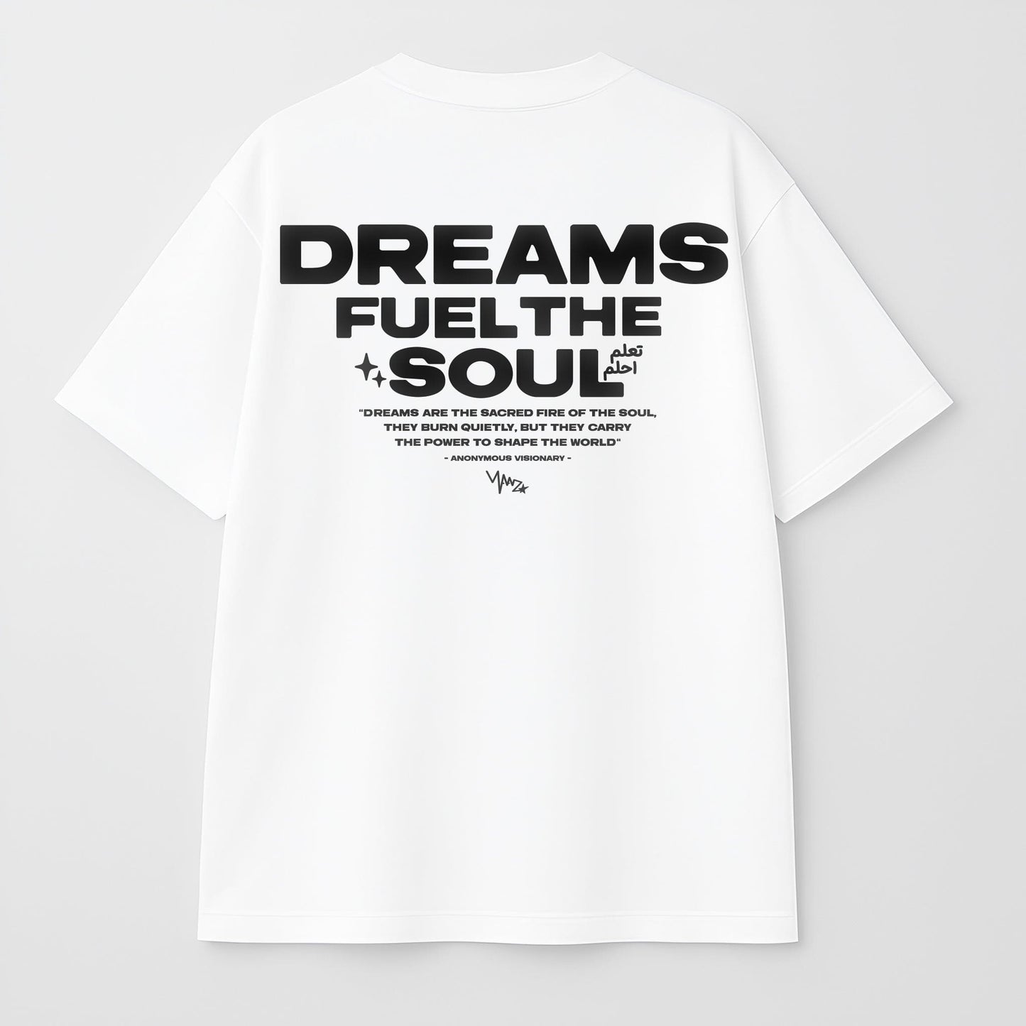 Oversized White T-Shirt – DREAMS