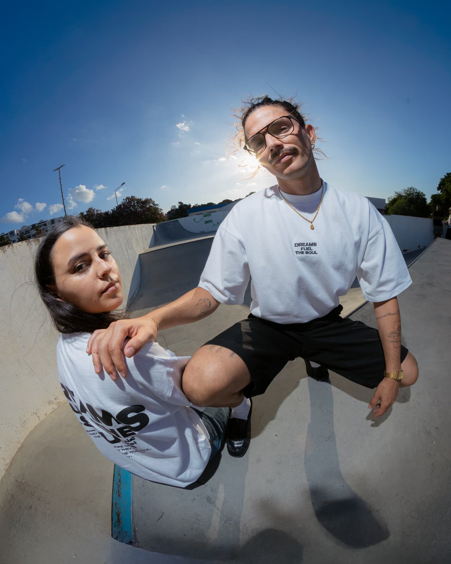 Oversized White T-Shirt – DREAMS