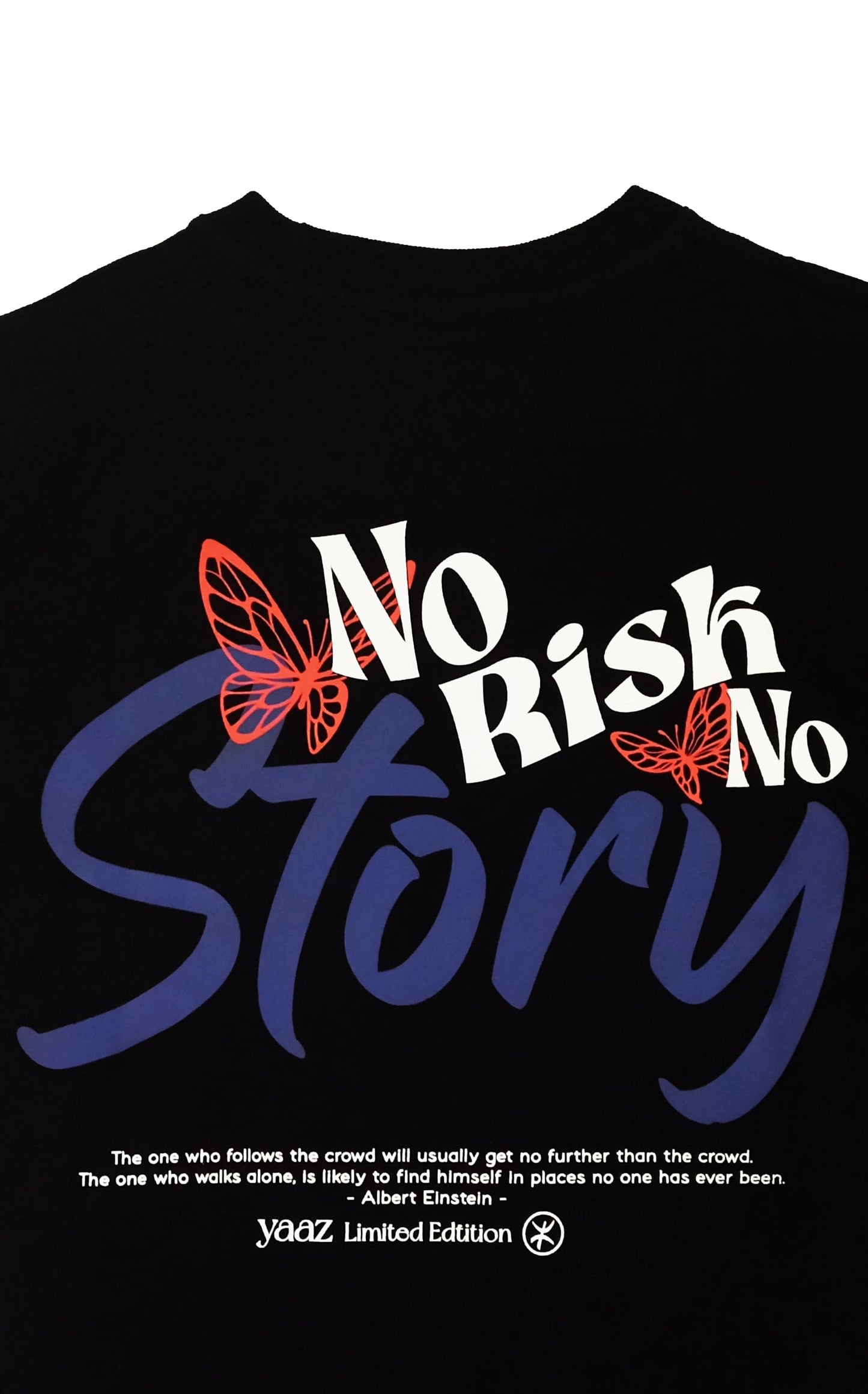 Oversized t-shirt - No risk no story