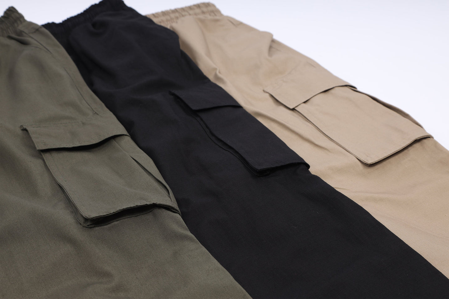 Pack of 3 cargo pants - realxed fit