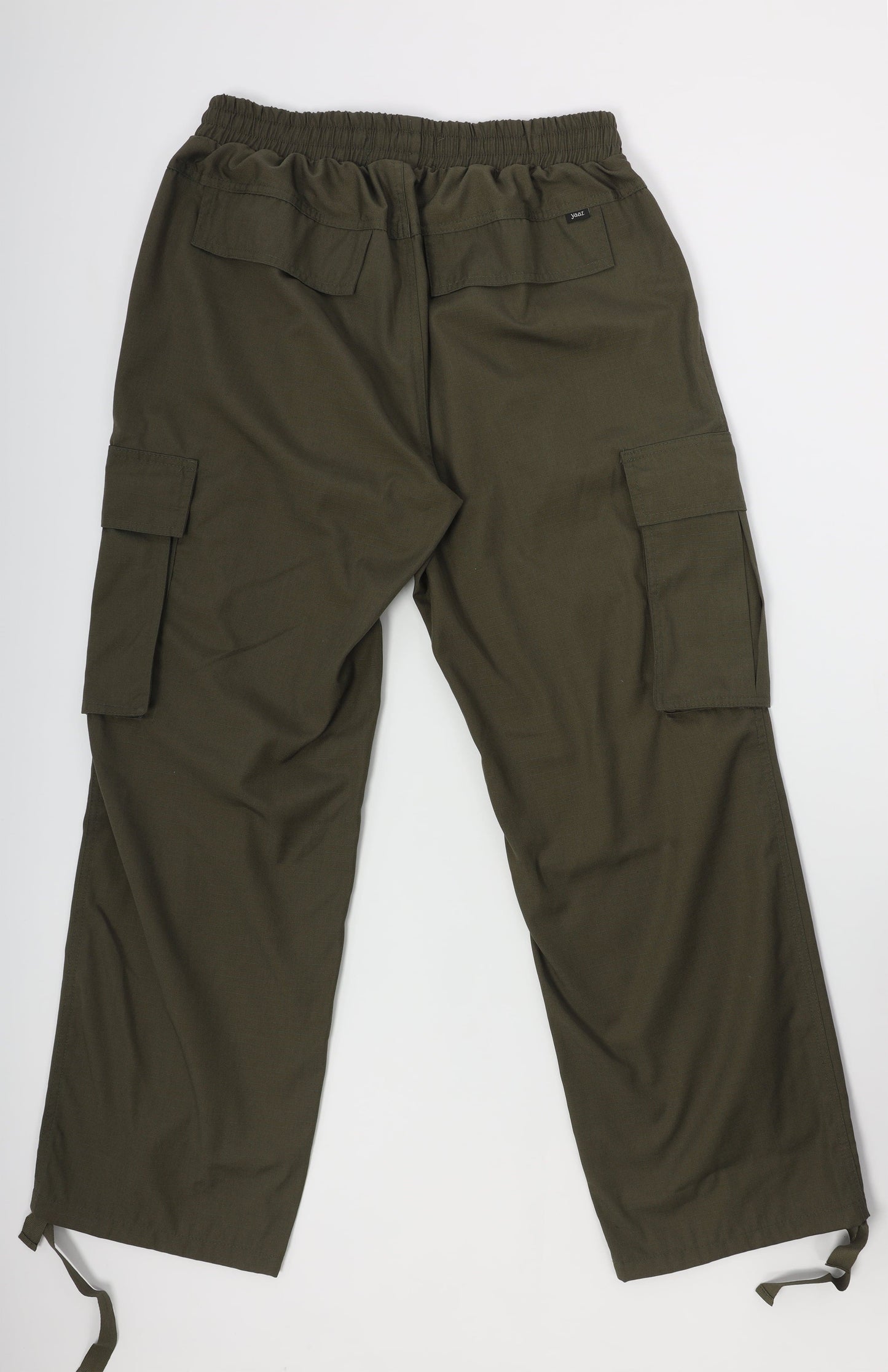 Ripstop cargo pants -Army green- Relaxed fit