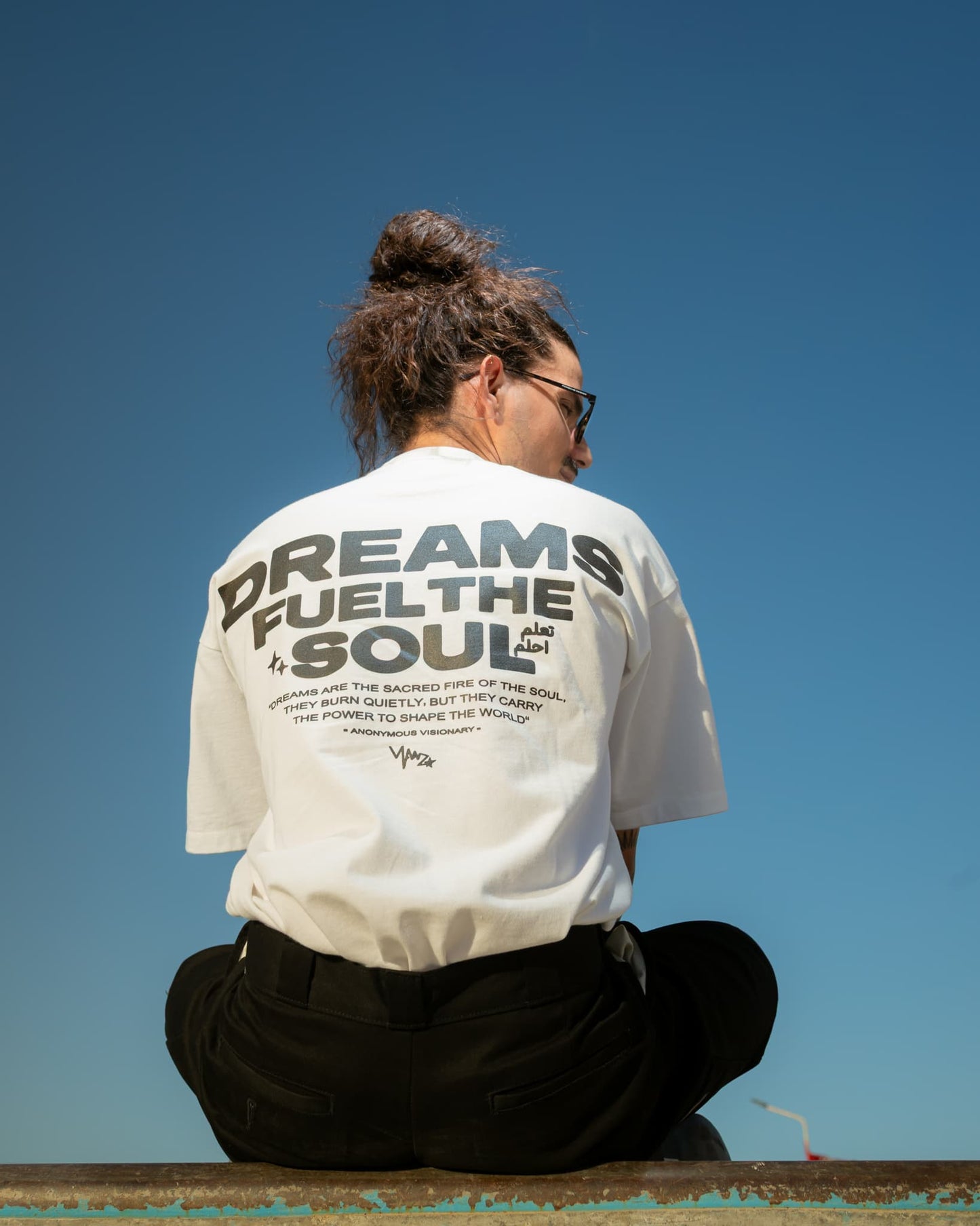Oversized White T-Shirt – DREAMS