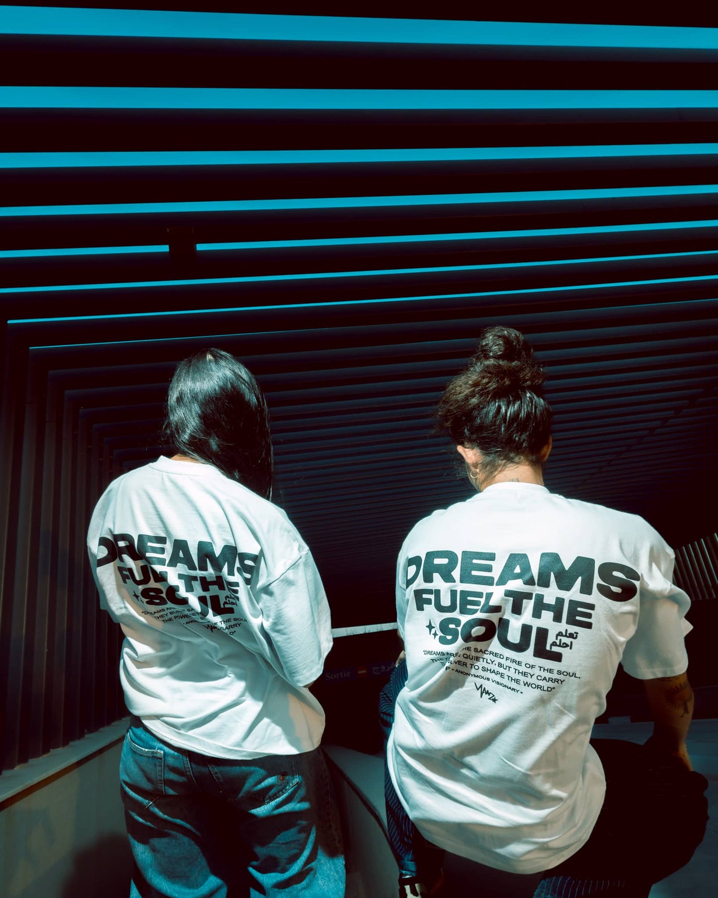 Oversized White T-Shirt – DREAMS