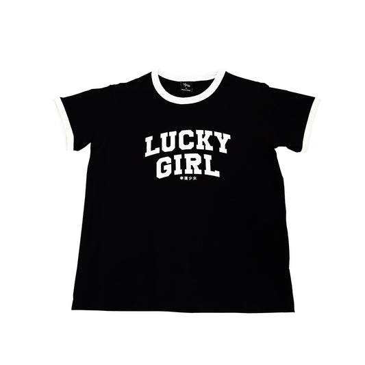 Lucky Girl T-shirt - Black