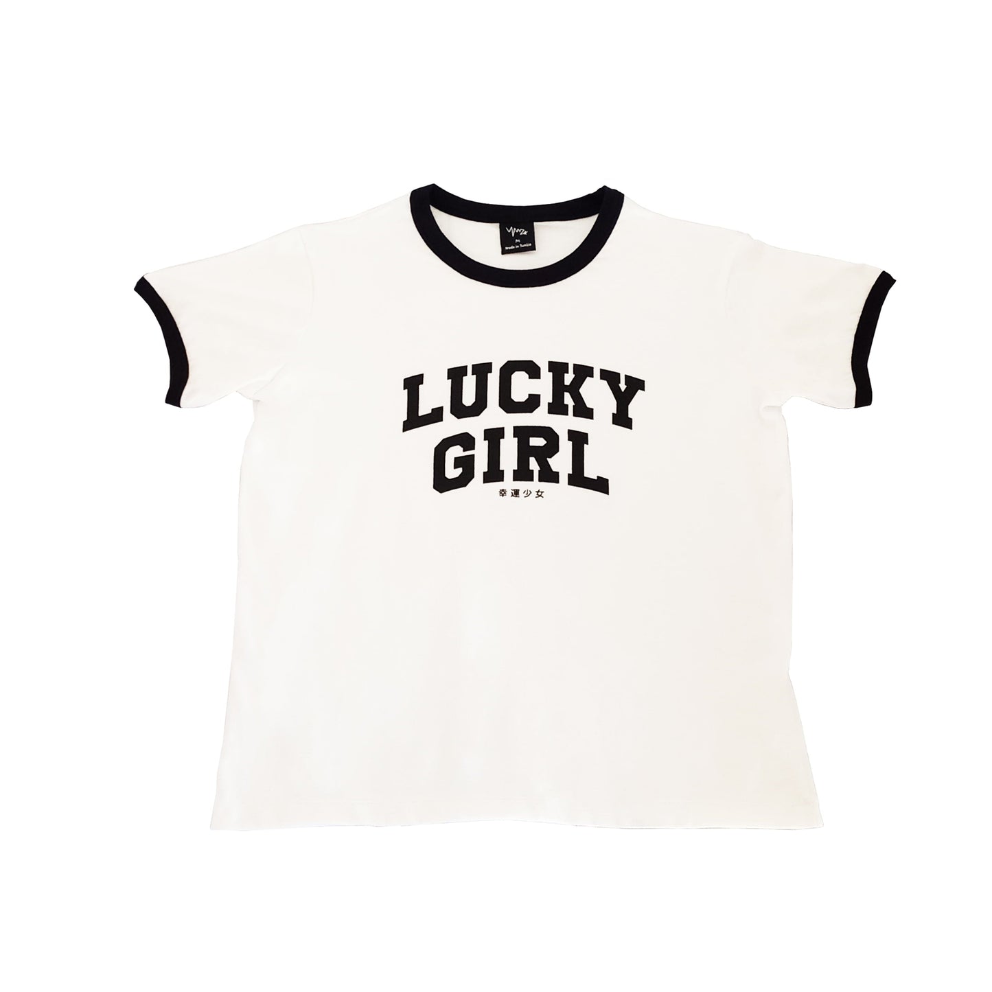 Lucky Girl T-shirt - Noir