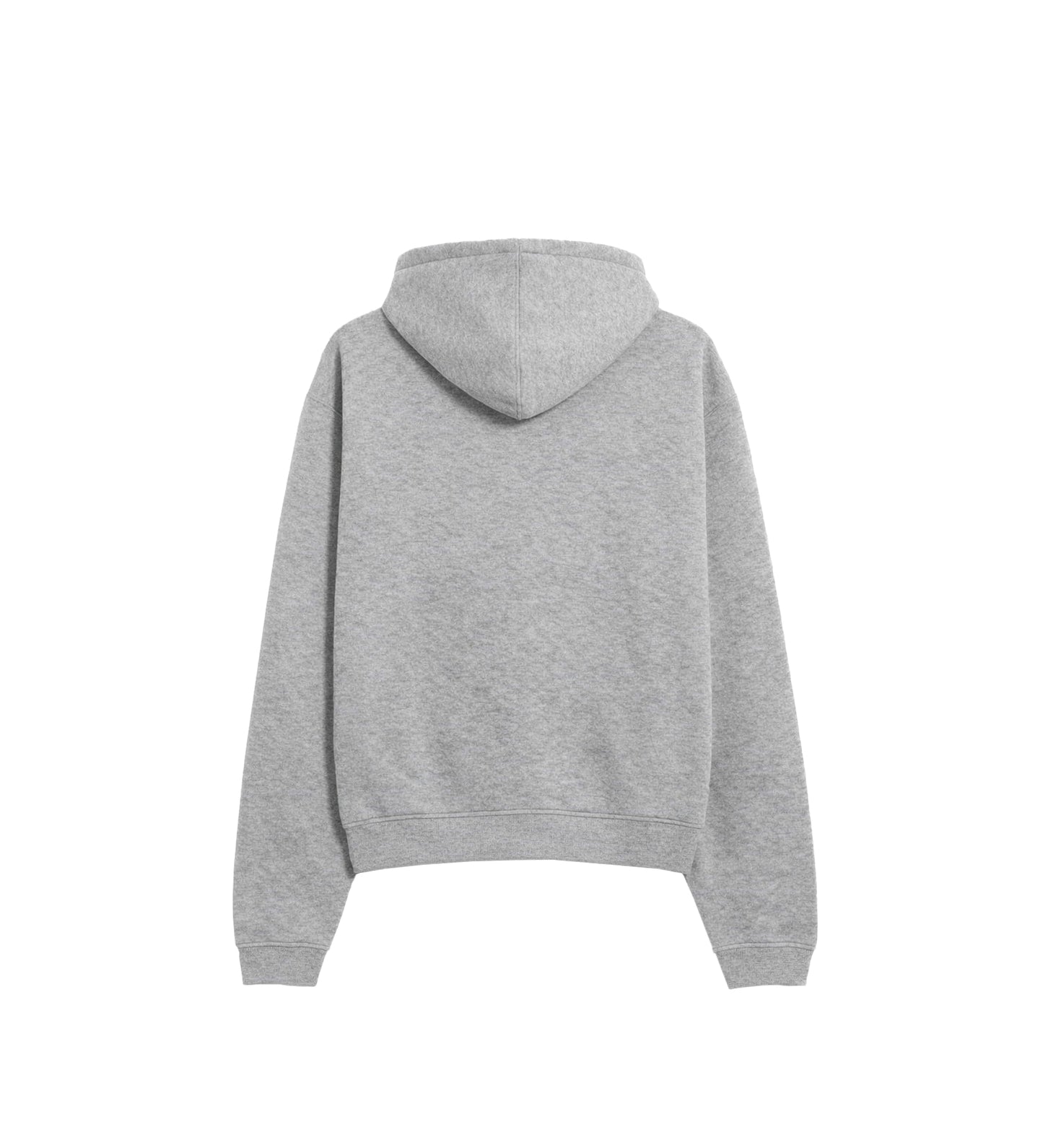 Oversized Zip Hoodie - Essential Gray