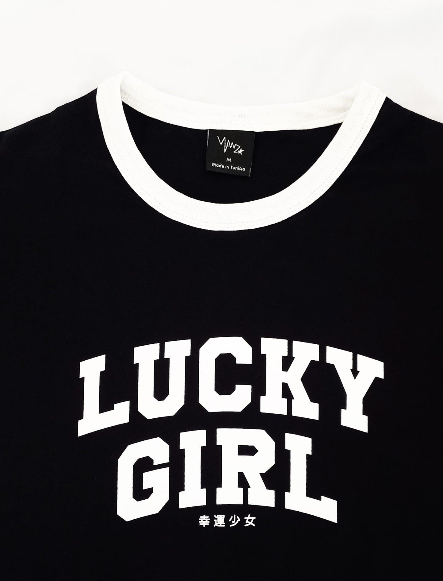 Lucky Girl T-shirt - Black