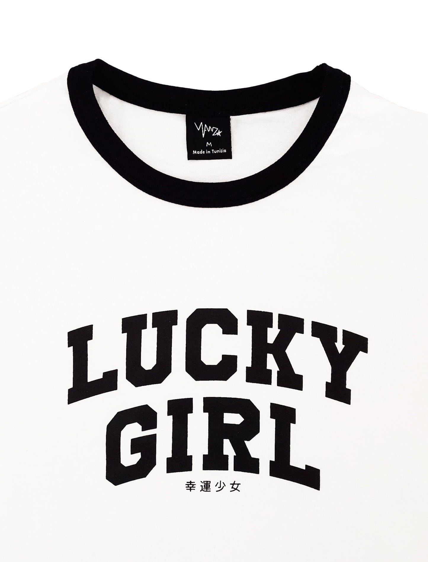 Lucky Girl T-shirt - White