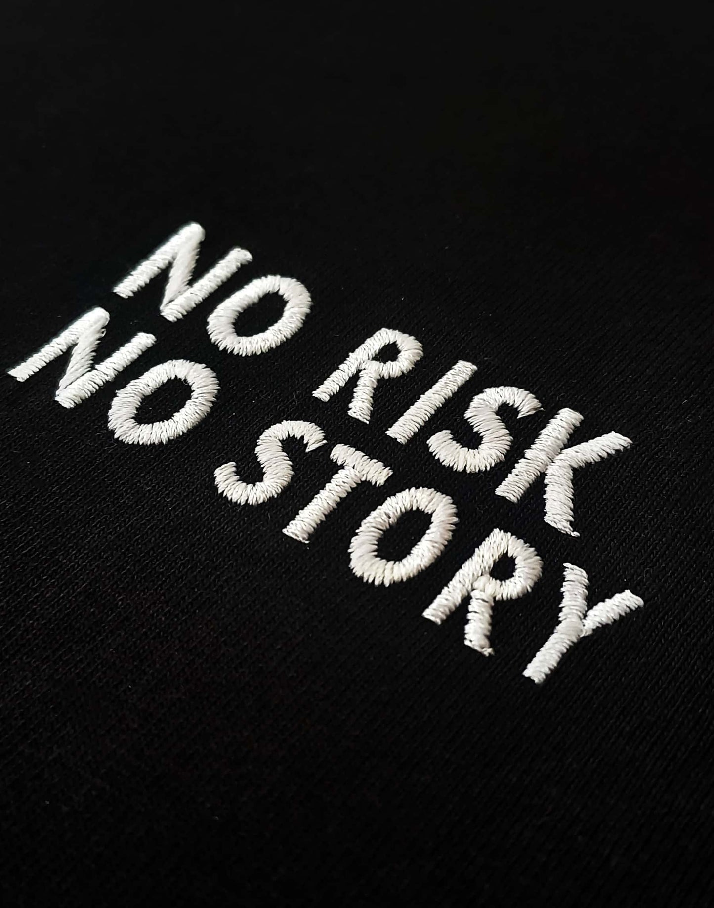 T-shirt oversize - No risk No story